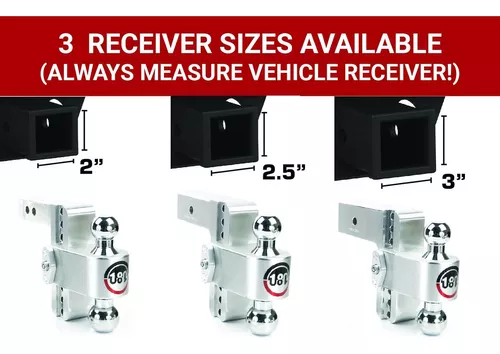  Weigh Safe Soporte de bola de enganche de remolque