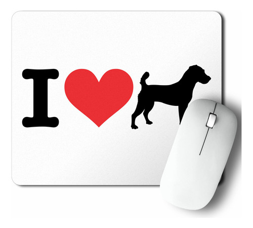 Mouse Pad I Love My Jack Russell (d0997 Boleto.store)