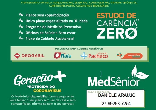 Imagem 3 de 4 de Promoção Plano De Saúde Medsênior