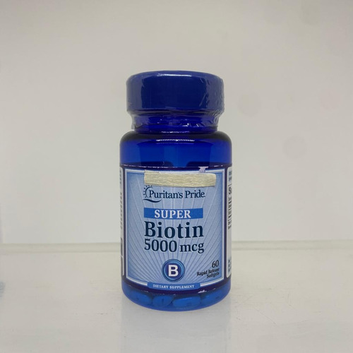 Biotin Super 5000mcg 60 Softgel Puritan´s Pride