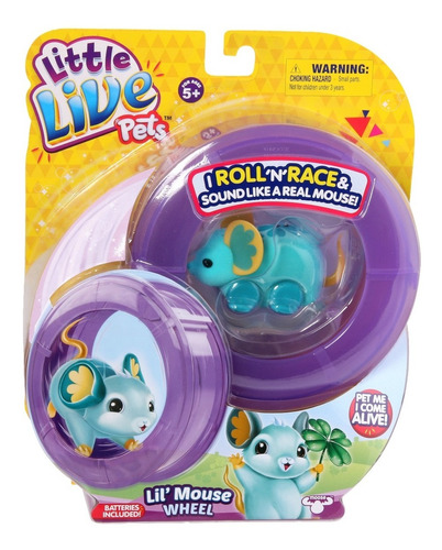 Ratones Con Rueda Little Live Pets Caminan Intek Mundomanias