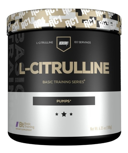 Pre Entreno Redcon1 L-citruline 60 Servicios Citrulina Sabor Sin sabor