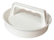 Comprar Molde Para Hacer Hamburguesas Caseras Plástico Manual 12cm Color Blanco