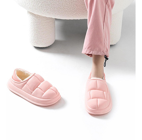 Pantuflas Impermeables De Invierno Fáciles De Limpiar Para