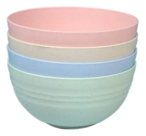 Bowl Set X 4 Fibra De Trigo Ecofriendly