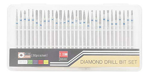 Equipo Para Decorar Uñas Nail Art Drill Kit, 30pcs-set Diamo