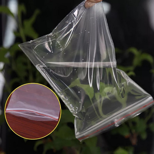 Imagem 5 de 6 de Sacos Saquinho Zip Lock Hermético 14x20 Abre E Fecha 100 Un.