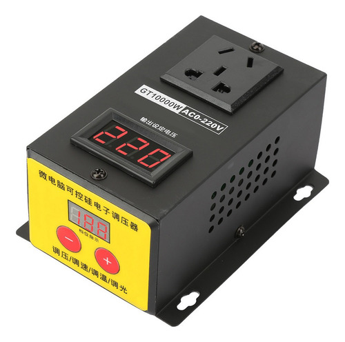 Regulador De Voltaje Ca 220v 10000w Variable