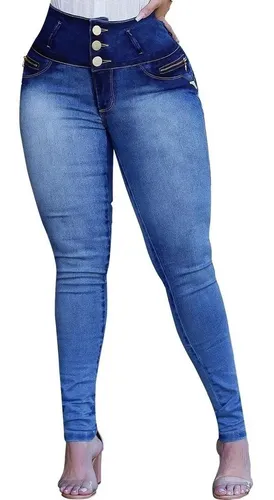 Jeans hotsell azul aço