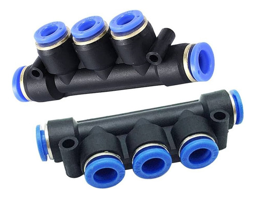 Cople Unión Múltiple Od 8mm Bolsa De 5 Pzas