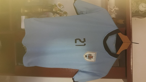 Camiseta Infantil Sel. Uruguaya C/leyenda N° 21 Y Cavani