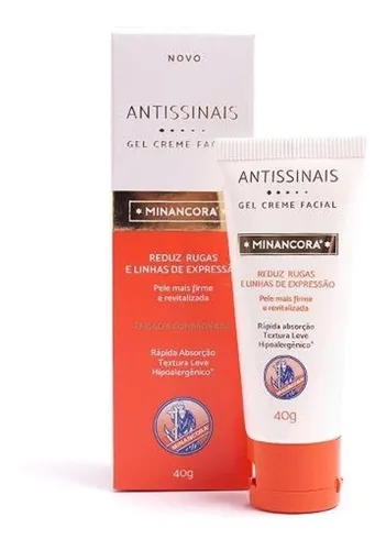 comprar Minancora Antissinais Gel Creme 40g Tipo de pele Todo tipo de pele