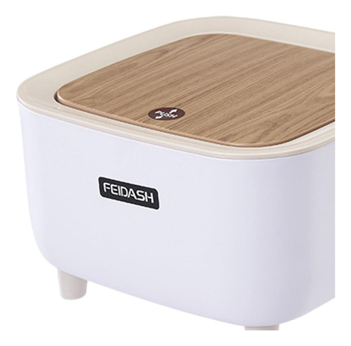 Cubo De Basura De Escritorio Antideslizante, Cubo De