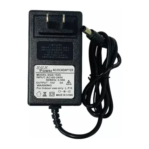 Fuente 15v 3a Plug 5.5mm Voltaje Dc 3 Amperios Pelv 