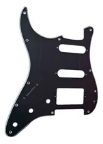 Comprar Pickguard Cool Parts Pst01hss Bk Strato Tri Capa Negro Zurdo
