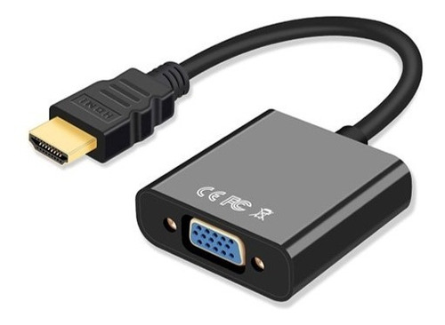 Imagen 1 de 4 de Adaptador Conversor De Hdmi A Vga