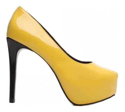 Imagem 3 de 5 de Sapato Boneca Feminino Bonecas Meia Pata Salto Fino Confort