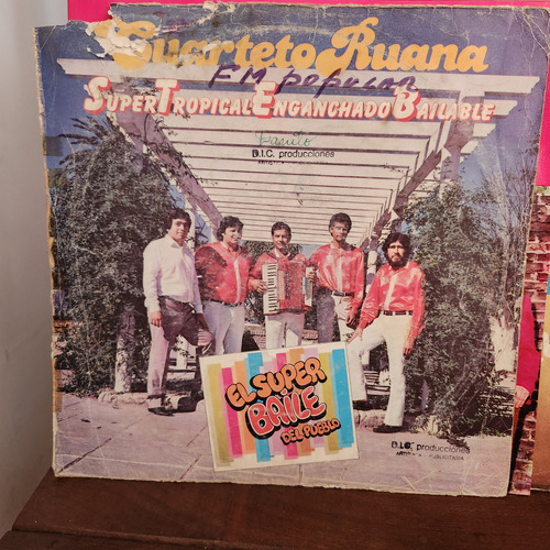 Portada Cuarteto Ruana Super Tropical Enganchado P0