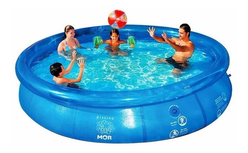 Piscina Mor 7800 Litros Inflável Splash Fun 3,60 M 90 Cm