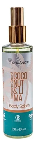 Orgânica Coconut & Lima Body Splash 250ml