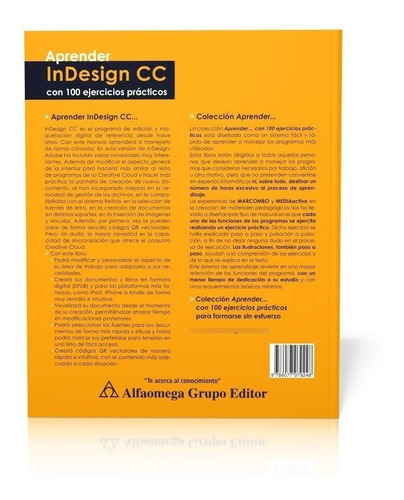 Aprender Indesign Cc Con 100 Ejercicios Prácticos