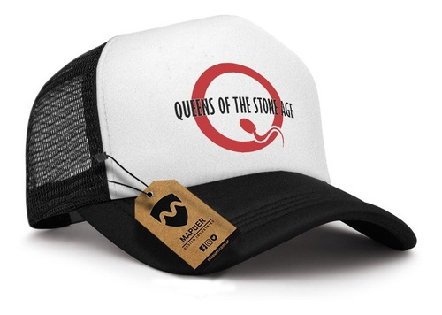 Gorra Queens Of The Stone Age Rock Trucker - Mapuer Remeras