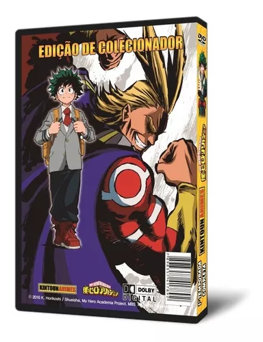 Boku No Hero Academia 1ª À 5ª Temporada Dublado Série Em Dvd