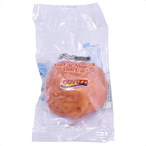 Kit 3 Potes De Abóbora Com Coco Doce Caseiro 1 Kilo Covizzi