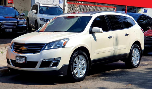 Imagen 3 de 15 de Traverse 2014 Lt Qc Gps Piel Factura De Agencia Impecable!!