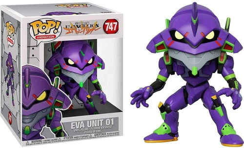 Funko Pop! Animación: Evangelion - Eva Unit 6, Multicolor