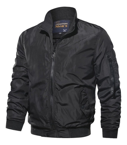 Chaqueta Bomber Para Hombre  Casual  Estilo Urbano  Hip Hop