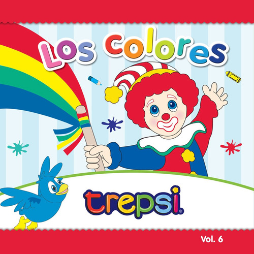 Imagen 1 de 1 de Cd Vol 6 Trepsi El Payaso Musica Infantil Niños Los Colores
