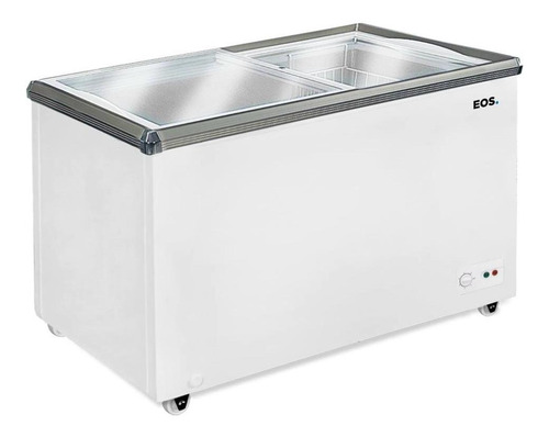 Freezer Expositor Horizontal Eos 320l Dupla Ação Eeh400 220v