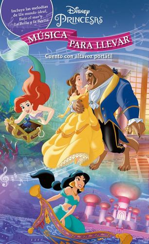 Princesas. Mãâºsica Para Llevar, De Disney. Editorial Libros Disney, Tapa Dura En Español, 2019
