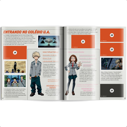 Álbum My Hero Academia + 50 Figurinhas (10 Envelope)