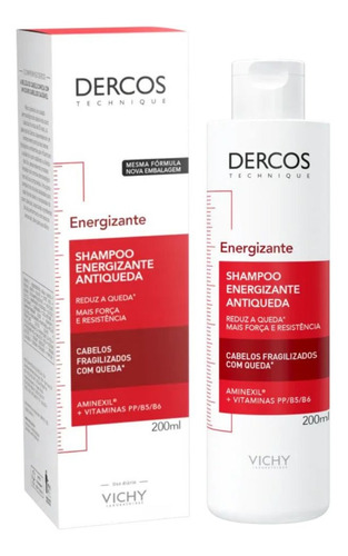 Imagem 1 de 1 de Dercos Shampoo Energizante Vichy - Queda E Enfraquecimento