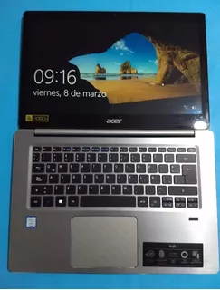 Ultrabook Acer Swift I5 7° Gen 8 Gb Ddr4 Full Hd Iluminado!!