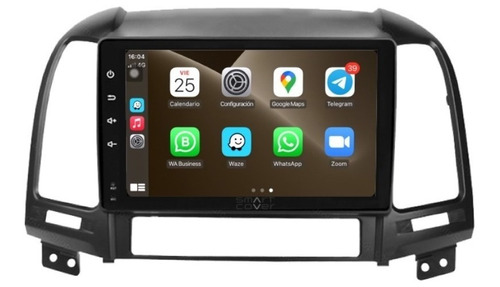 Autoradio Hyundai  Santa Fe 2013-17 9puLG +camara Retroceso