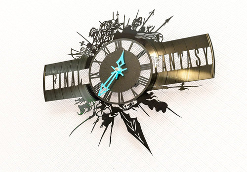 Final Fantasy 14 Relojes, Ff Xiv Wall Art, Ff14 Regalo ...