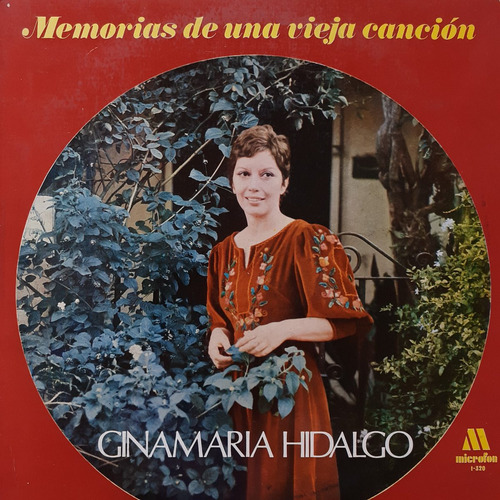 Vinilo Ginamaria Hidalgo (memorias De Una Vieja Cancion)