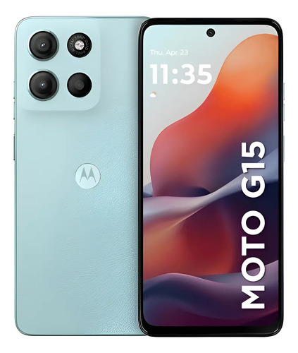 Motorola Moto G15 256gb 12gb Rma ( 4+8 Boost ) Azul-celeste