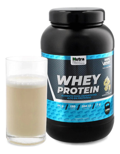 Nutrapharm Whey Protein 850 Grs 25 Porciones Sabores  Vit D