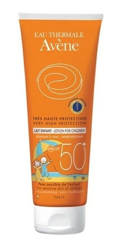 Avene Bloqueador Fps 50+ Niños Leche Corporal 250ml