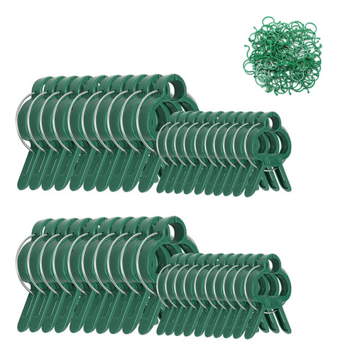Clips De Jardín Resistentes Para Plantas Trepadoras 40 Cli