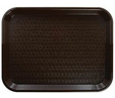 Hubert Fast Food Tray Cafeteria Tray Brown Polypropyle Wfx
