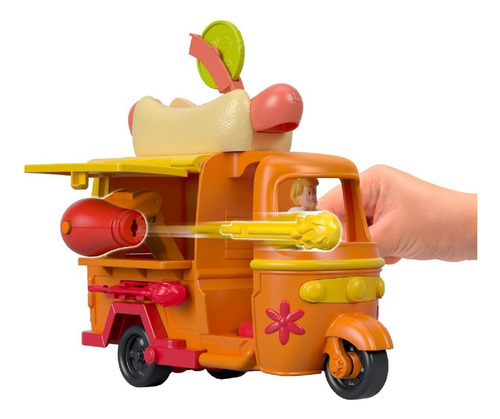 Fisher-price Imaginext Scooby-doo Carrito Hot Dog Shaggy