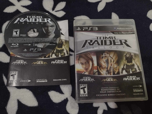 Tomb Raider Trilogy Playstation 3 Ps3 
