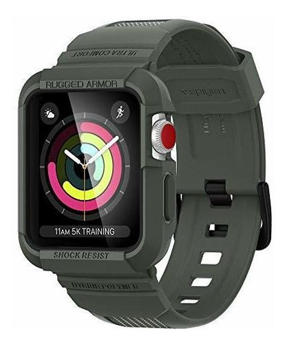 Rugged Armor Pro Funda Compatible Con Apple Watch 42mm, Band