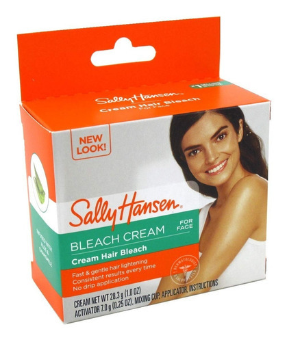 Sally Hansen Crema Aclarante Vello Facial Y Cuerpo Con Aloe Tipo De Piel Todo Tipo De Piel