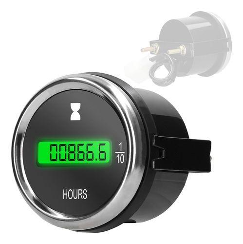 Timer Boat Gauge Meter Hora 52 Mm Timer Marine Truck Para Co